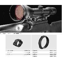 Recknagel Scope ring, 36mm, UNIVERSAL-interface