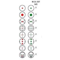 Ade Advanced Optics RD2-006 Digital 8 Reticle Green Dot with Rechargeable battery