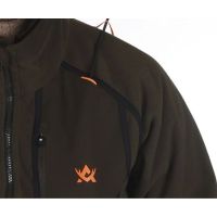 Alaska Elk Hunter Ms Reversible Fleece Jacket