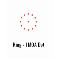 1 MOA dot + 65 MOA ring