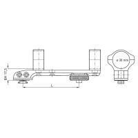 ERAMATIC One-Piece Swing mount, CZ550 Magnum, 30.0 mm