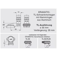 ERAMATIC TL-Swing (Pivot) mount, 30.00 mm