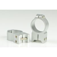 Warne Maxima 30 mm Fixed Rings Extra High Silver