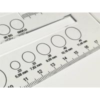 RC-tech IPSC Scoring Overlay Gauge and Measurement