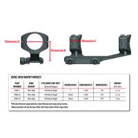 Warne Gen 2 Extended Skeletonized 30 mm MSR Mount