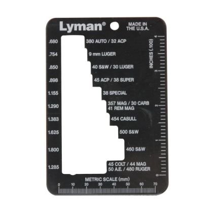 Lyman E-Zee Case Gauge Pistol & Revolver