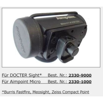 MAK Zeiss Compact Point (Plate) mount for Leupold QR base