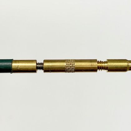 Megaline Brass Tip adapter fem-fem / EU rod-US brush