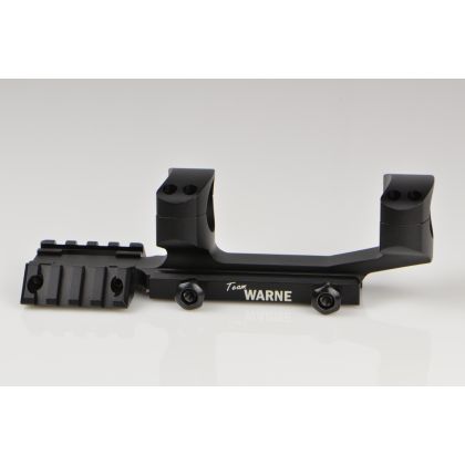 Warne Team Warne 34 mm MSR RAMP Mount Black