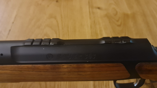 Sauer ISI rail mount for S 303, Swarovski SR rail