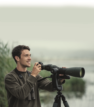 Birding spotting scope for digiscoping