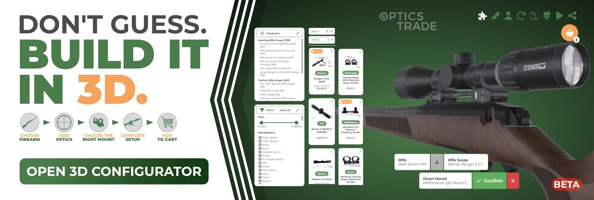 Optics Trade Configurator