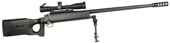 McMillan M88 rifle, chambered for .50 BMG