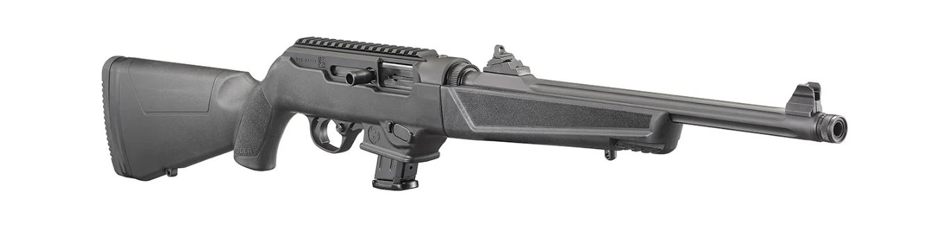 Ruger PC Carbine, chambered for 9 mm Luger