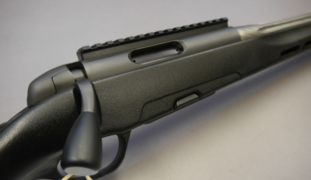 The receiver of Steyr Pro Varmint, chambered for .222 Rem. 