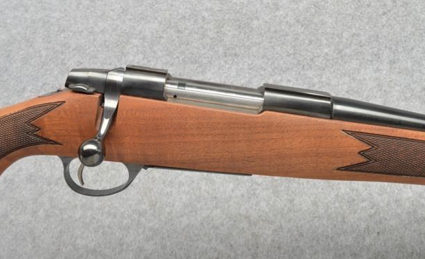 The receiver of Sako M591, chambered for .308 Win. 