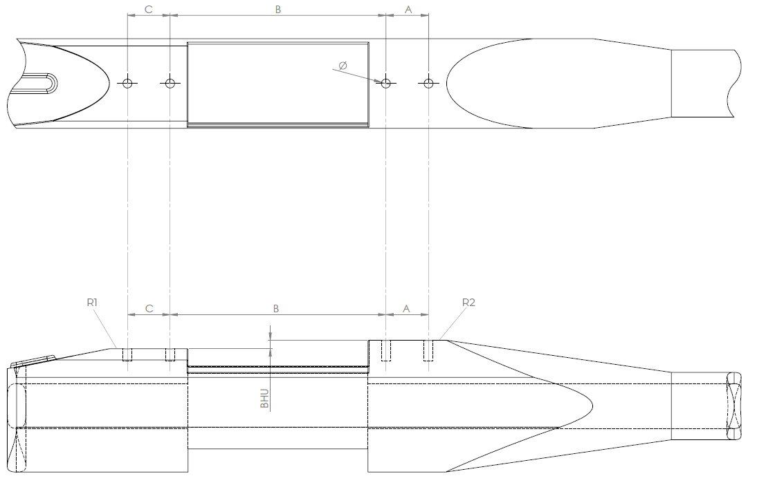 dimensions of Savage receiver