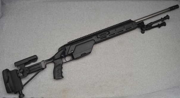 Steyr elite 08, chambered for .308 Win.