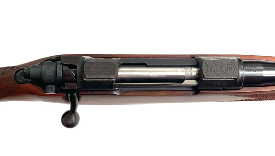 An example of a 19 mm double bridge dovetail used on Brno ZKK 600 rifle 