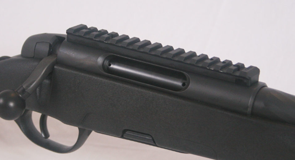 The receiver of Steyr THB, chambered for .308 Win